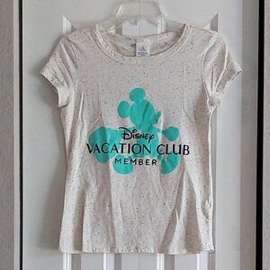 Disney Vacation Club Member Micky Mouse Tee Women's Size XS